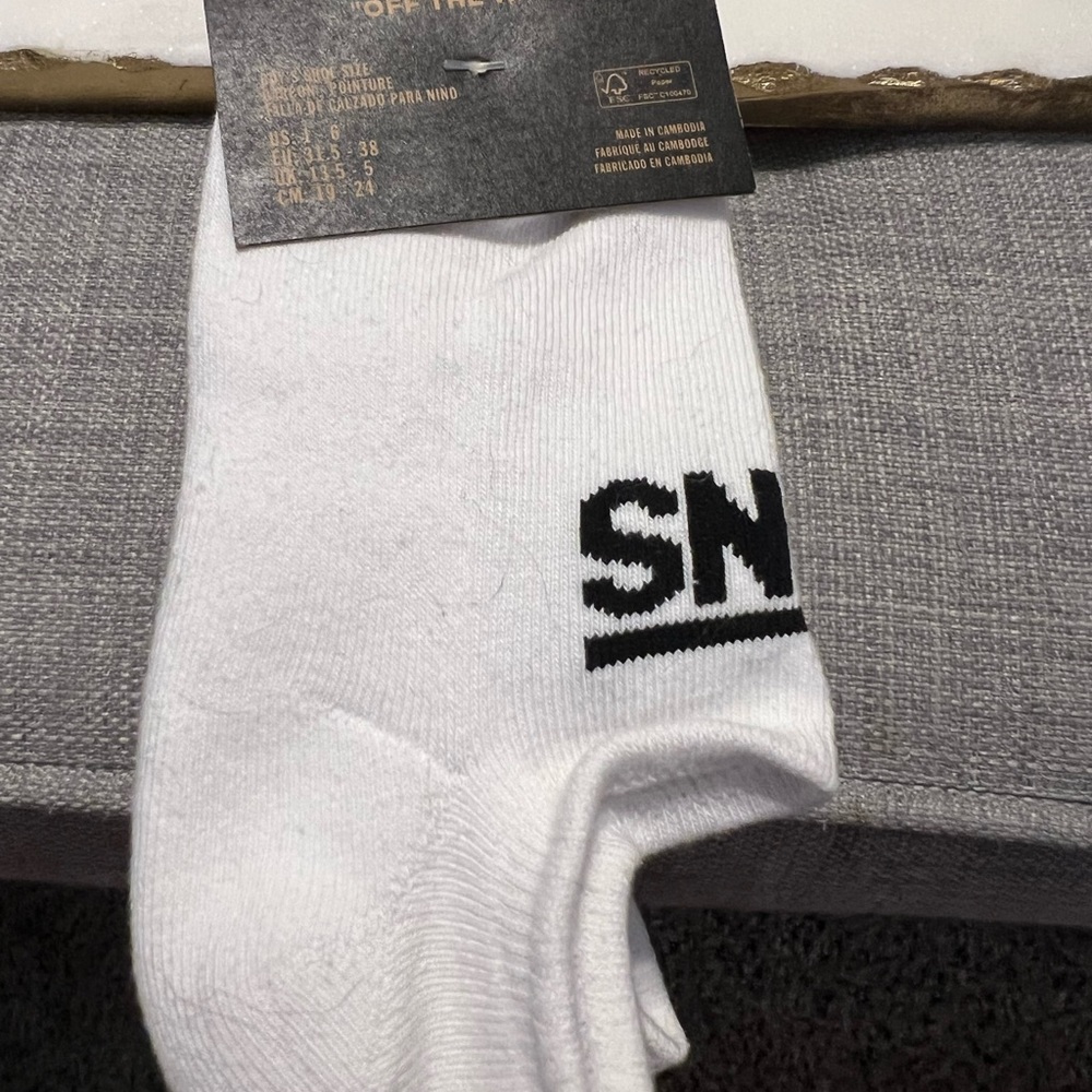 New vans 3 pack ankle socks boys size 1-6